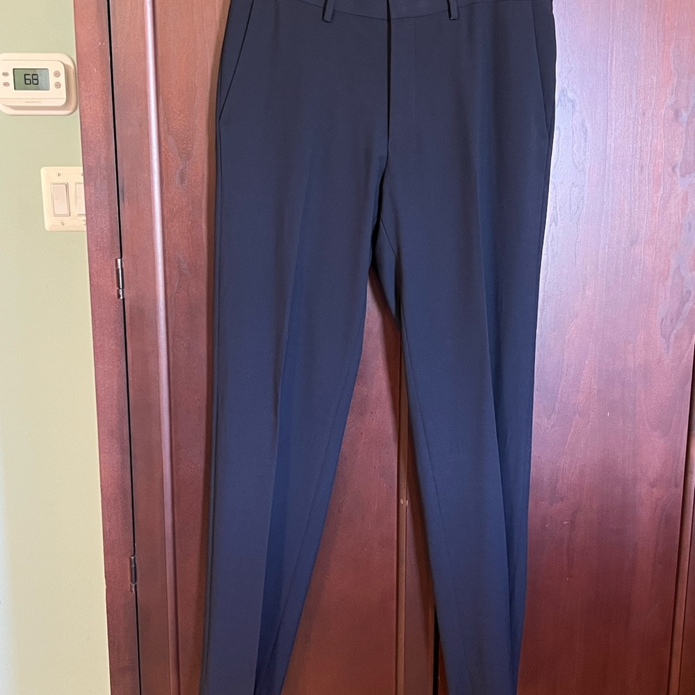 Haggar Men's Navy Dress Pants
